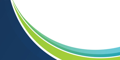 Modern abstract background with blue and green wave design. Perfect for corporate templates, business presentations, flyers, brochures, and digital banners. vector Eps 10