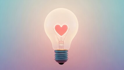 Illuminated Heart Idea: A Symbol of Passionate Inspiration and W