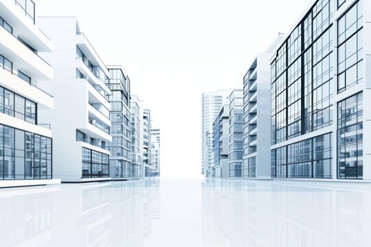Real estate buildings background architecture housing indoors.