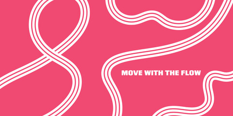 Funky Retro 90s Style Radial Line Art Background for Vibrant Branding and Social Media,Vector Wave Illustration 