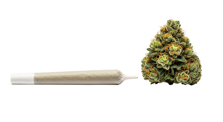 Drugs and Substances Isolated on White Background &ndash; Editorial Cutout Collection