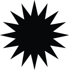 black and white flower