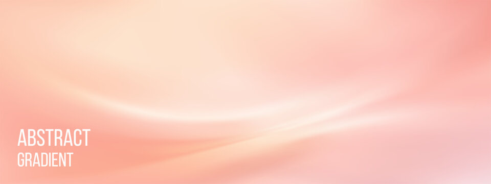 A cream gradation bg with soft pastel beige and plain pink color in elegant pearl texture and warm luxury tone. The cream gradation bg reflects calm nude wave pattern in plain light.
