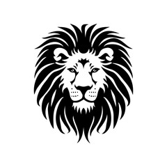 Majestic Lion Head Illustration
