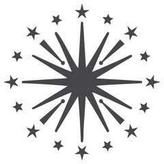 Fototapeta premium Abstract Starburst Design Vector Illustration Element Decoration