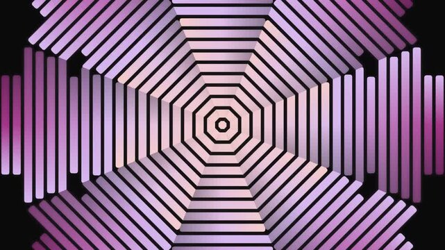 purple and white striped tie