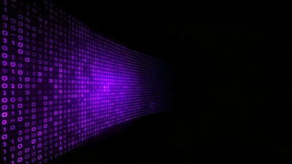 Digital binary code tunnel