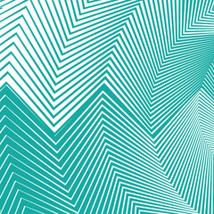 vector layout with flat lines. blue colour zig zag Glitter abstract illustration with colored sticks. The pattern for ad, booklets, leaflets