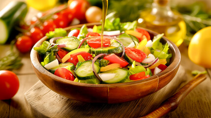 salad with feta cheese