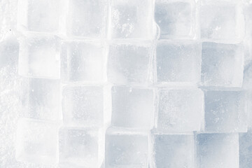 mosaic tile ice cubes background