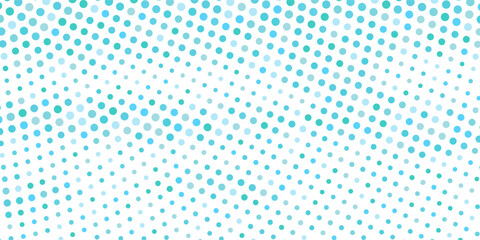 Light Blue, Green vector background with bubbles. Modern abstract illustration with colorful water drops. Beautiful design for your business natural advert.