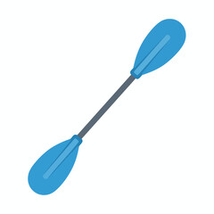 Blue Paddle for Kayaking or Canoeing