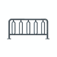 Metal Barrier Illustration