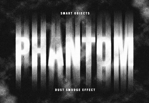 Dust Smudge Effect Mockup