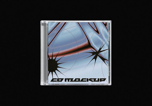 CD Case Mockup