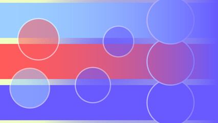 colorful abstract business background with circles, multicolor minimalist wallpaper, vector illustration 