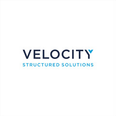 example of a velocity logo with the letter Y that has a simple character