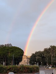 rainbow in the sky
