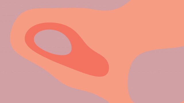 Abstract design featuring nested shapes in subdued salmon colors, great for backgrounds, posters, and modern artistic projects. Perfect for contemporary graphic design needs.