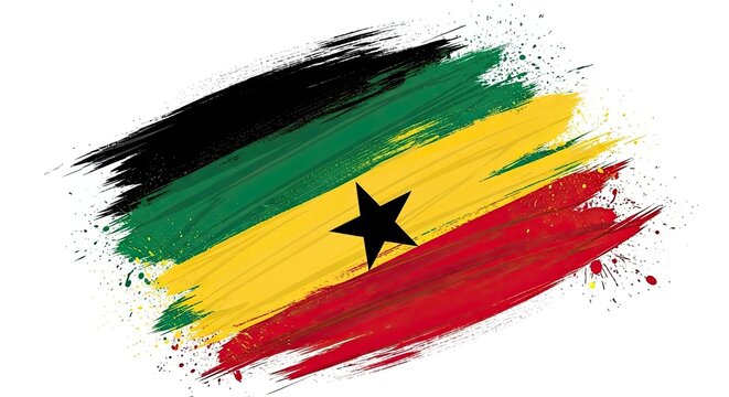 Black history ghana flag symbolism african heritage cultural pride