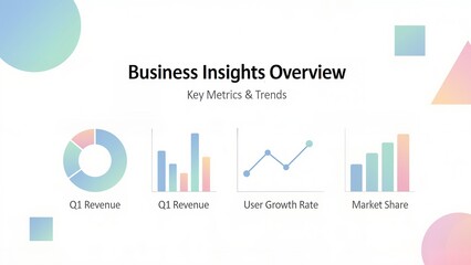 Business Insights Overview Charts