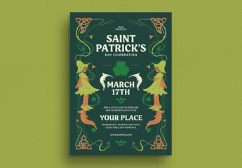 Saint Patrick's Day Celebration Flyer