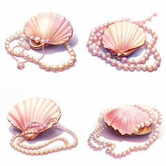 set of seashells