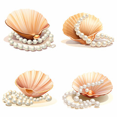 set of seashells