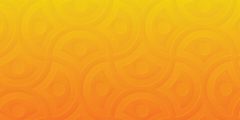 Bright Orange Abstract Pattern Background With Repeating Circular Motifs For Design Projects And Textures Media