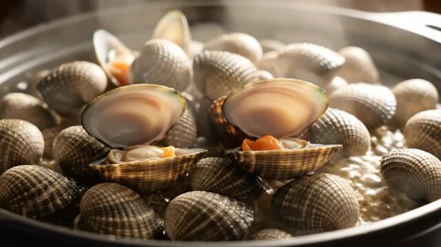 Steamed Clams, a Culinary Delight 