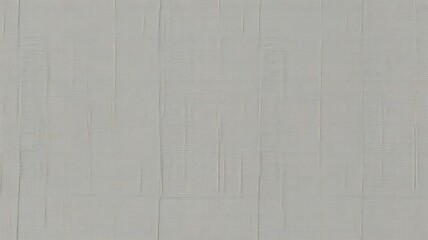 Fototapeta premium Light grey textured fabric with subtle vertical creases, soft linen wall pattern, minimalist textile material, canvas surface
