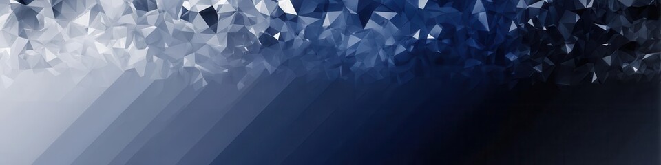 Fototapeta premium Abstract Geometric Diamonds and Gradient Blue Backdrop