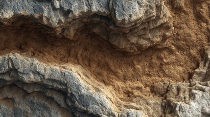 Natural rock formation texture close up detail