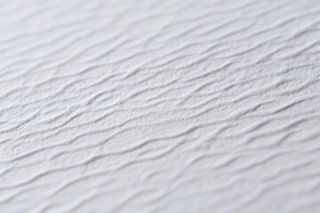 Obraz premium Subtle Textured White Paper Surface with Wavy Lines