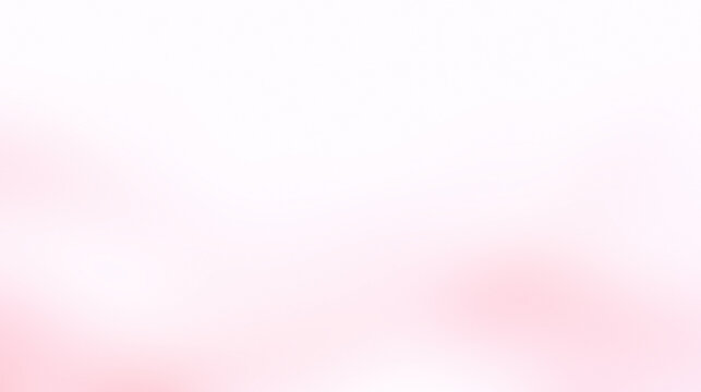 Abstract Soft Pastel Pink and White Gradient Background Texture with Blurred Light Effect