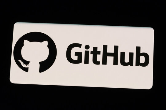 Shanghai,China-Feb.5th 2026: GitHub company brand logo