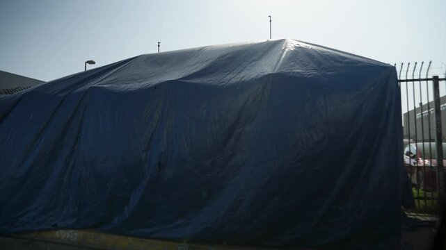 Tents on the streets of Los Angeles