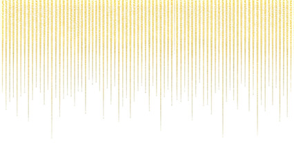 Golden Drips on Black Background image whisk