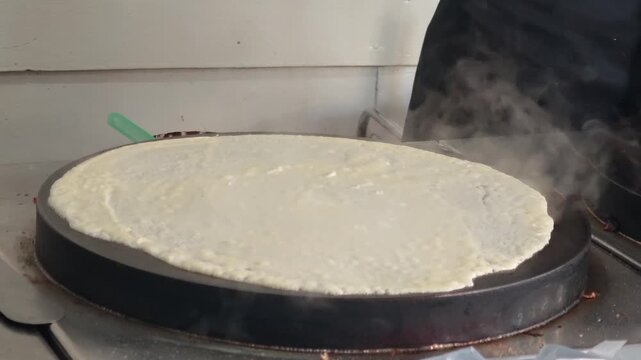 French crepes, a delicious dessert.