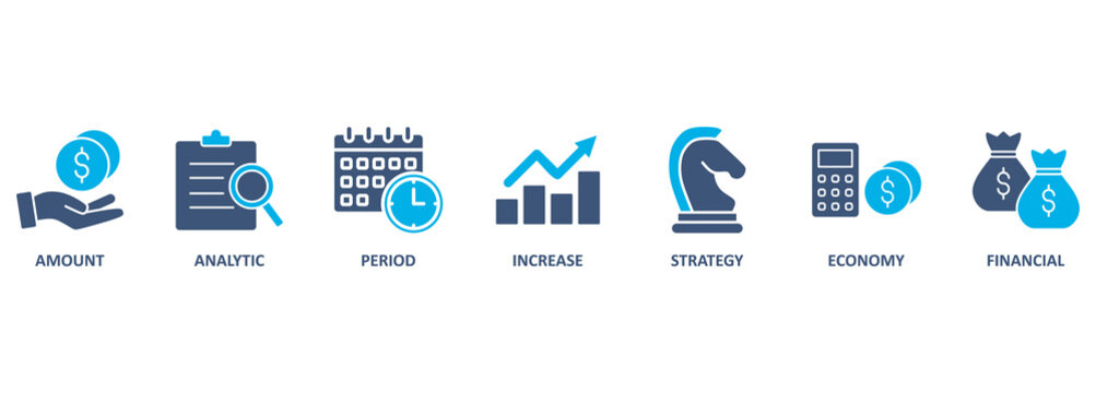 Banner sales growth concept. The amount by which the average sales volume of a company's products or services has grown, typically from year to year.
