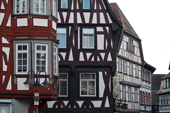 Fachwerkh&auml;user in Bensheim