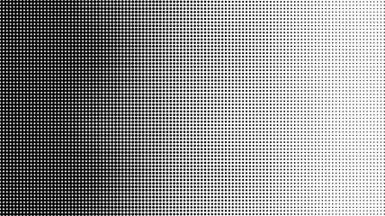Halftone Dotted Background Vector Illustration