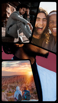 Vertical Split Screens 4 Frame 08