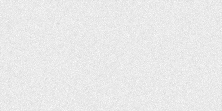 Gritty monochrome background with sand halftone texture. Noise texture with black, silver and white gradient, stipple dot. Retro grunge overlay bg, modern paper poster. Trendy grain vector