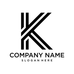 Letter K Logo Vector