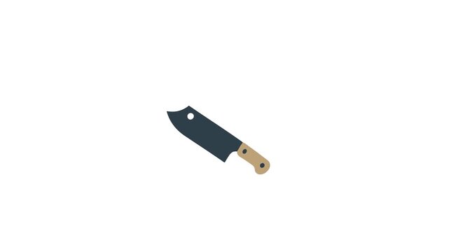 Knife Icon for Qurban Meat Preparation
