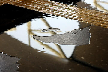 close up of a metal grater