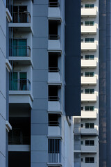 modern apartment building
