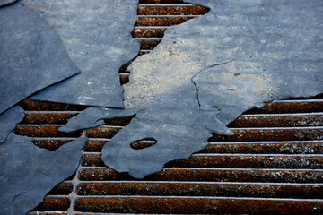 old grunge brick wall background