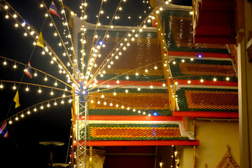 colorful traditional asian lanterns